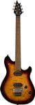 EVH Wolfgang WG Standard Quilt Guitar 3 Color Sunburst Body View